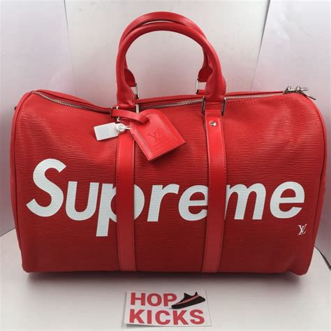 louis vuitton supreme 2017 duffle bag price